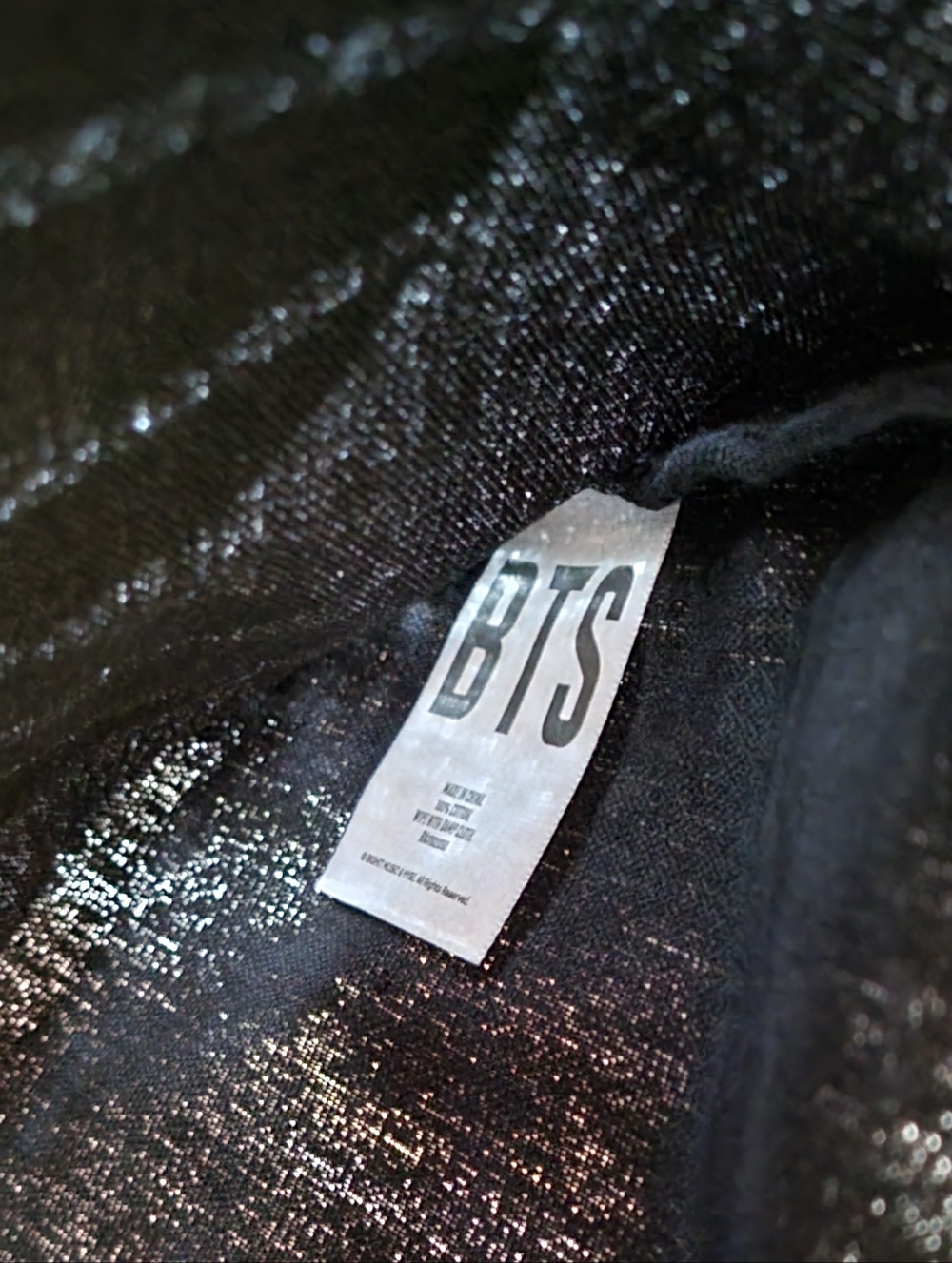BTS Black Canvas Arirang Target Exlusive Tote Bag Limited Edition Rare NWT - Picture 4 of 4